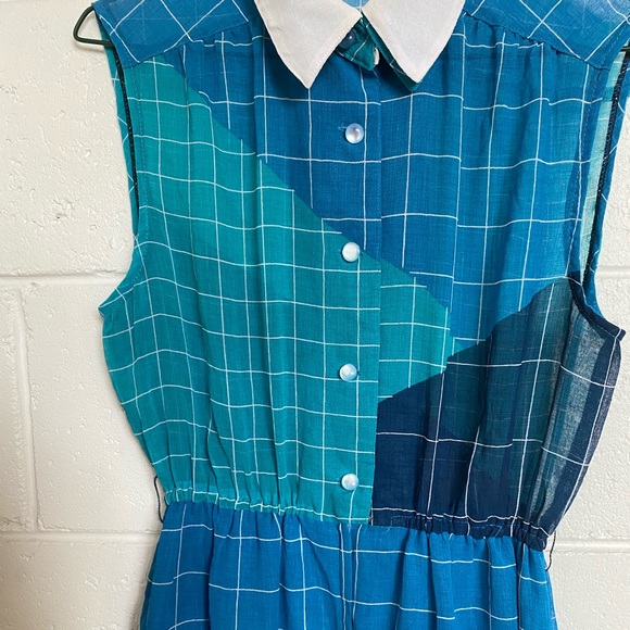 Vintage Japanese fabric dress size 8-10 - Picture 2 of 5